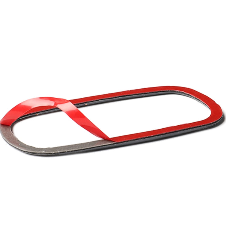 Car Carbon Fiber Air Outlet Frame Decorative Sticker for BMW Mini F60, Left and Right Drive Universal (Red) by buy2fix