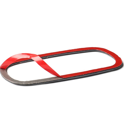 Car Carbon Fiber Air Outlet Frame Decorative Sticker for BMW Mini F60, Left and Right Drive Universal (Red) by buy2fix