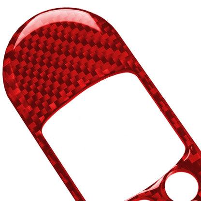 Car Carbon Fiber Lifting Panel Decorative Sticker for BMW Mini F56, Left Drive (Red) by buy2fix