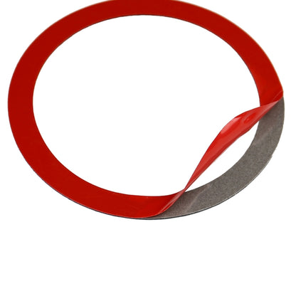 Car Carbon Fiber Steering Wheel Ring Decorative Sticker for BMW Mini R55 R56 Countryman R60 Paceman R61 2007-2013, Left and Right Drive Universal(Red) by buy2fix