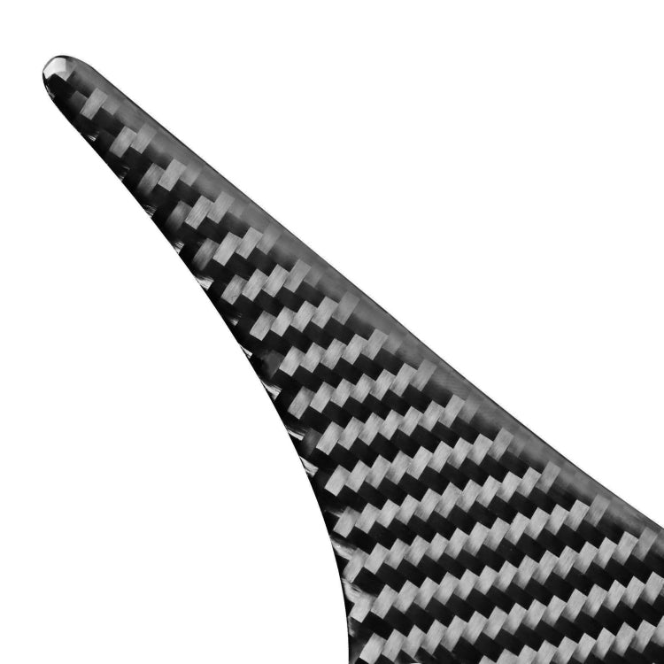 Car Carbon Fiber Rear Water Cup Holder Panel B Decorative Sticker for Toyota Corolla / Levin 2014-2018, Right Drive by buy2fix