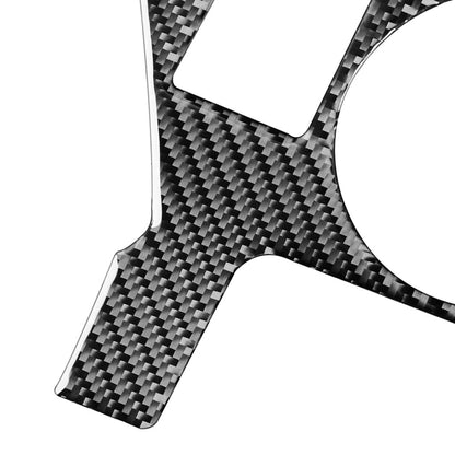 Car Carbon Fiber Rear Water Cup Holder Panel A Decorative Sticker for Toyota Corolla / Levin 2014-2018, Right Drive by buy2fix