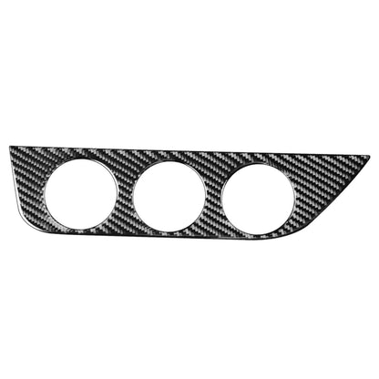 Car Carbon Fiber Air Conditioning Switch Panel Decorative Sticker for Toyota Corolla / Levin 2014-2018, Left Drive by buy2fix