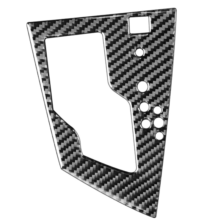 Car Carbon Fiber Gear Panel Decorative Sticker for Toyota Corolla / Levin 2014-2018, Right Drive (Carbon Fiber Black) by buy2fix