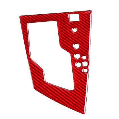 Car Carbon Fiber Gear Panel Decorative Sticker for Toyota Corolla / Levin 2014-2018, Right Drive (Red) by buy2fix
