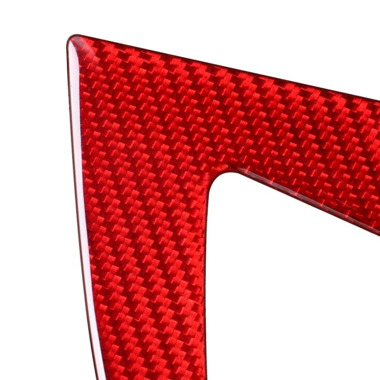 Car Carbon Fiber Gear Panel Decorative Sticker for Toyota Corolla / Levin 2014-2018, Right Drive (Red) by buy2fix