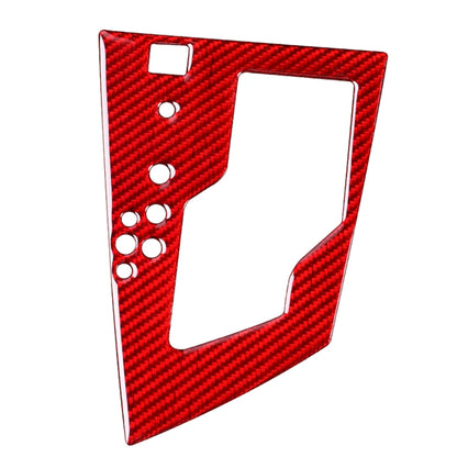 Car Carbon Fiber Gear Panel Decorative Sticker for Toyota Corolla / Levin 2014-2018, Left Drive (Red) by buy2fix