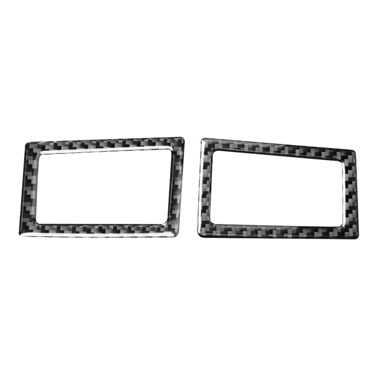 Car Carbon Fiber Dashboard Air Outlet Decorative Sticker for Toyota Corolla / Levin 2014-2018, Left and Right Drive Universal by buy2fix