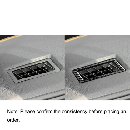 Car Carbon Fiber Dashboard Air Outlet Decorative Sticker for Toyota Corolla / Levin 2014-2018, Left and Right Drive Universal by buy2fix