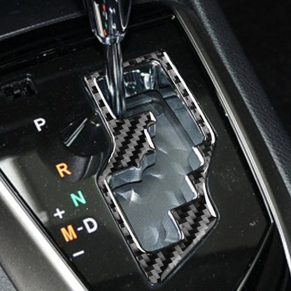 Car Carbon Fiber Gear Decorative Sticker for Toyota Corolla / Levin 2014-2018, Left Drive by buy2fix