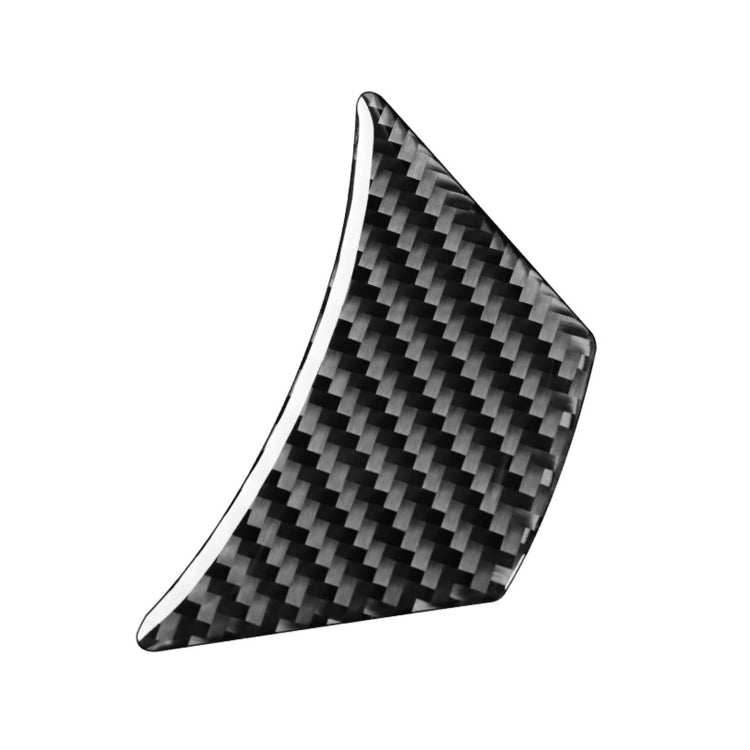 Car Carbon Fiber Steering Wheel Decorative Sticker for Toyota Corolla / Levin 2014-2018, Left and Right Drive Universal (Carbon Fiber Black) by buy2fix