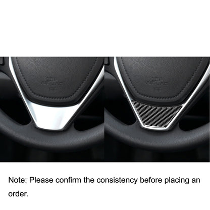 Car Carbon Fiber Steering Wheel Decorative Sticker for Toyota Corolla / Levin 2014-2018, Left and Right Drive Universal (Carbon Fiber Black) by buy2fix