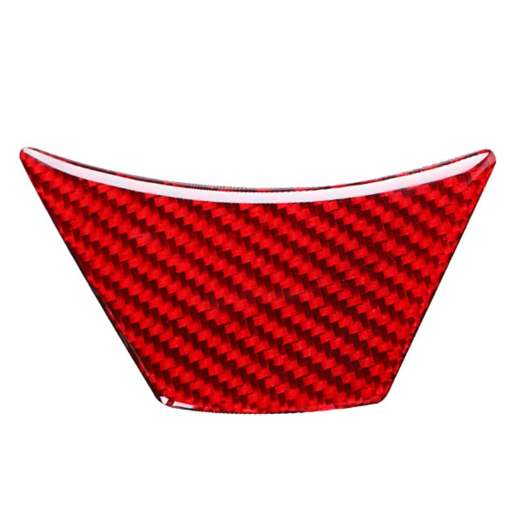 Car Carbon Fiber Steering Wheel Decorative Sticker for Toyota Corolla / Levin 2014-2018, Left and Right Drive Universal (Red) by buy2fix
