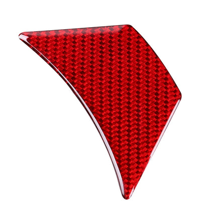 Car Carbon Fiber Steering Wheel Decorative Sticker for Toyota Corolla / Levin 2014-2018, Left and Right Drive Universal (Red) by buy2fix