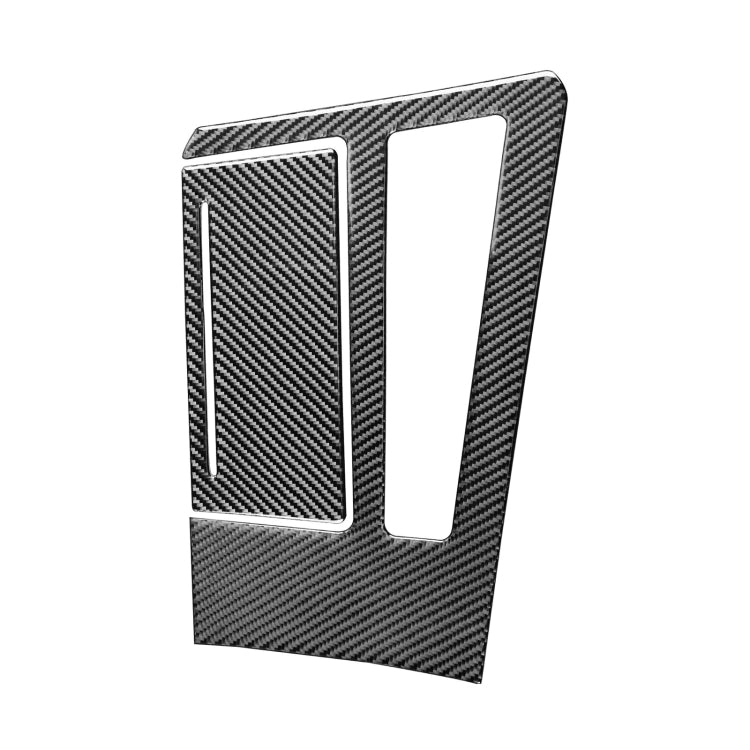 Car Carbon Fiber Gear Panel Decorative Sticker for Audi A6L / A7 2019-, Right Drive - Car Interior Mouldings by buy2fix | Online Shopping UK | buy2fix