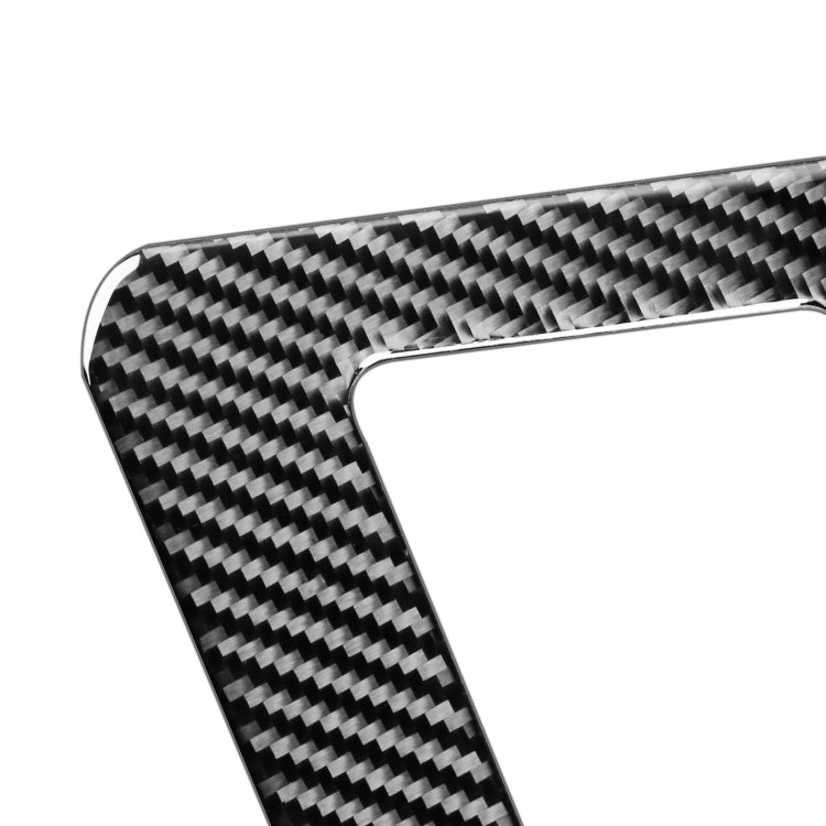 Car Carbon Fiber Gear Panel Decorative Sticker for Audi A6L / A7 2019-, Right Drive - Car Interior Mouldings by buy2fix | Online Shopping UK | buy2fix