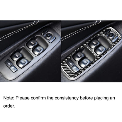 4 in 1 Car Carbon Fiber Door Set B Decorative Sticker for Volvo XC90 2003-2014, Left Drive - Car Interior Mouldings by buy2fix | Online Shopping UK | buy2fix