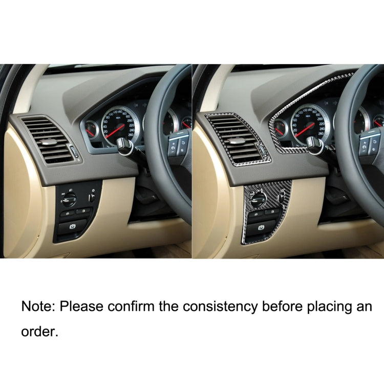 3 in 1 Car Carbon Fiber Steering Wheel Set Decorative Sticker for Volvo XC90 2003-2014, Left and Right Drive Universal by buy2fix