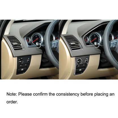 3 in 1 Car Carbon Fiber Steering Wheel Set Decorative Sticker for Volvo XC90 2003-2014, Left and Right Drive Universal by buy2fix