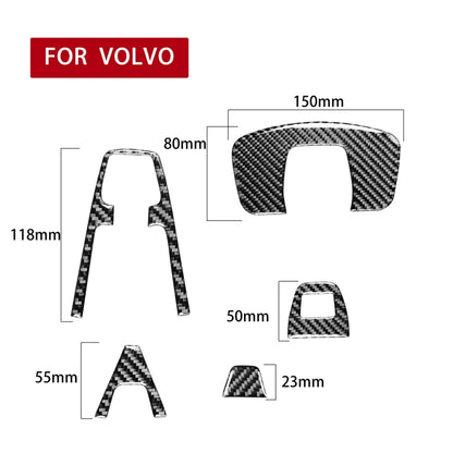Car Carbon Fiber Reading Light B Decorative Sticker for Volvo XC90 2003-2014, Left and Right Drive Universal by buy2fix