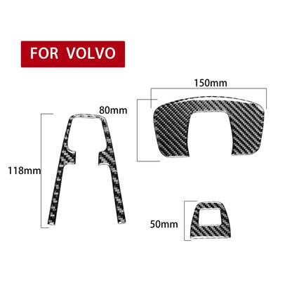Car Carbon Fiber Reading Light A Decorative Sticker for Volvo XC90 2003-2014, Left and Right Drive Universal by buy2fix