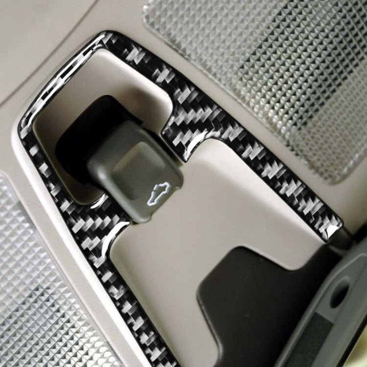 Car Carbon Fiber Reading Light A Decorative Sticker for Volvo XC90 2003-2014, Left and Right Drive Universal by buy2fix