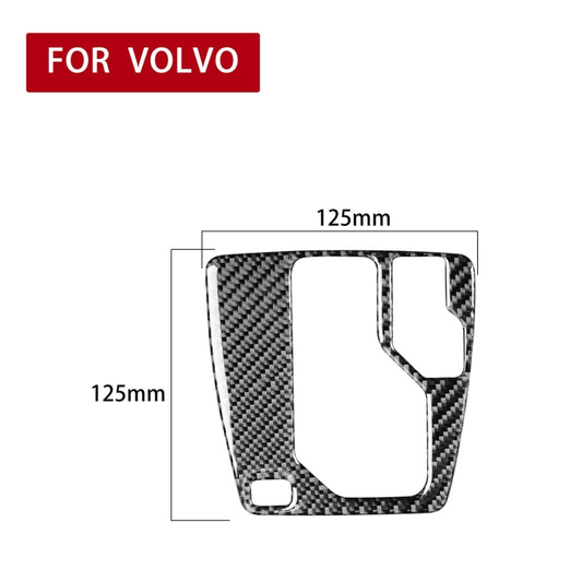 Car Carbon Fiber Gears Decorative Sticker for Volvo XC90 2003-2014, Right Drive by buy2fix