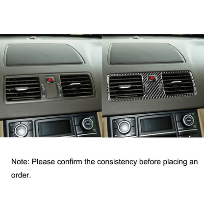 Car Carbon Fiber Central Air Outlet Decorative Sticker for Volvo XC90 2003-2014, Left and Right Drive Universal by buy2fix