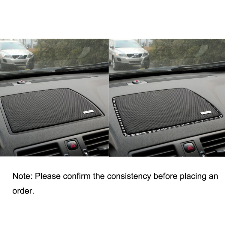 Car Carbon Fiber Screen Base Decorative Sticker for Volvo XC90 2003-2014, Left and Right Drive Universal by buy2fix