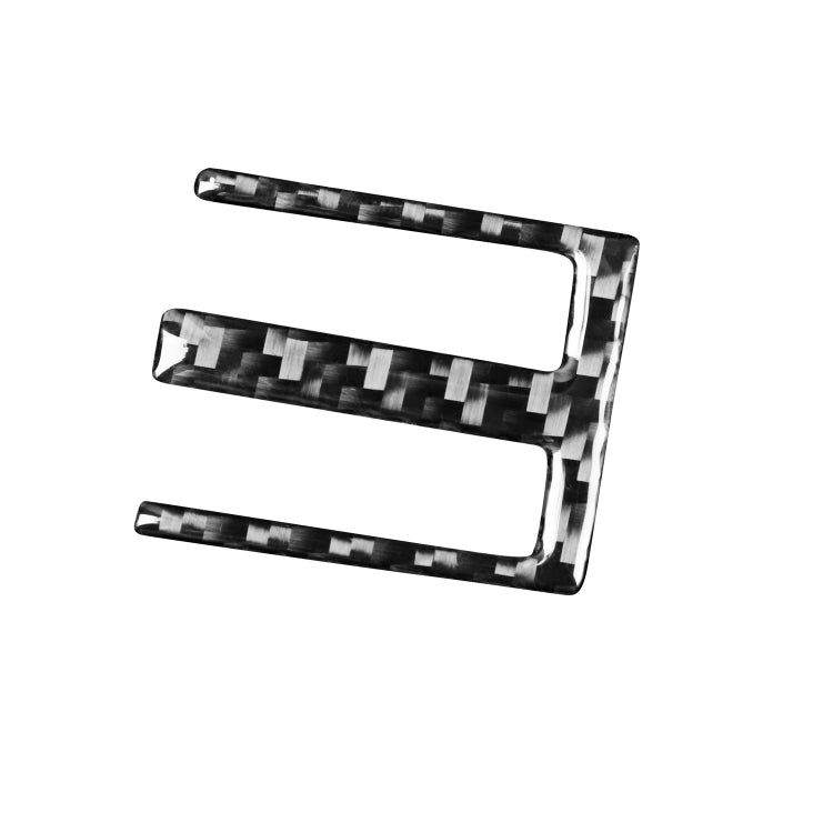 3 in 1 Car Carbon Fiber Central Air Outlet Decorative Sticker for Subaru BRZ / Toyota 86 2017-2019, Left and Right Drive Universal by buy2fix