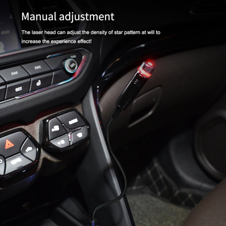 Car USB Star Dome Projector Hose Light, Constantly Bright Version(Purple Blue) by buy2fix