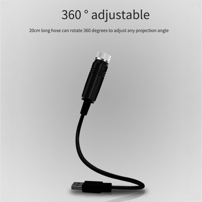 Car USB Star Dome Projector Hose Light, Constantly Bright Version(Red) by buy2fix