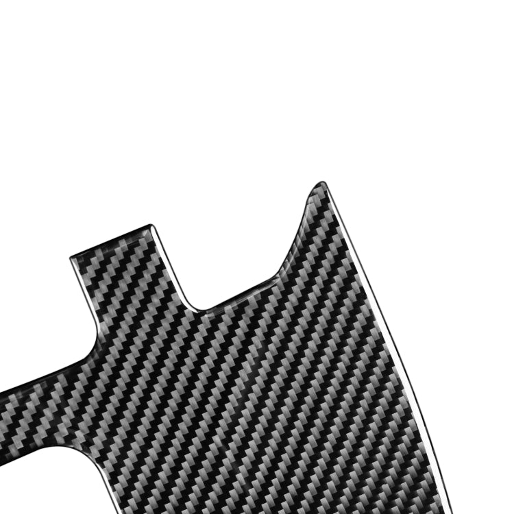 2 PCS / Set Carbon Fiber Car Seat Belt Panel Decorative Sticker for Toyota Tundra 2014-2018, Left Right Driving by buy2fix