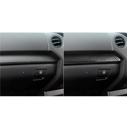 3 PCS / Set Carbon Fiber Car Center Console Decorative Sticker for Toyota Tundra 2014-2018, Right Driving by buy2fix