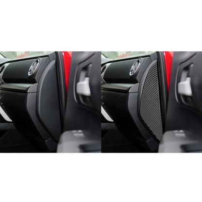 2 PCS / Set Carbon Fiber Car Door Anti-collision Cushion Decorative Sticker for Toyota Tundra 2014-2018, Left Right Driving by buy2fix