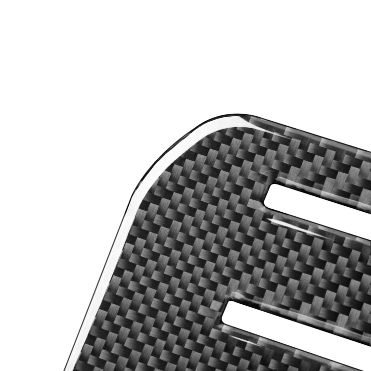 2 PCS / Set Carbon Fiber Car Central Control Storage Box Slot Mat Decorative Sticker for Toyota Tundra 2014-2018, Left Right Driving by buy2fix