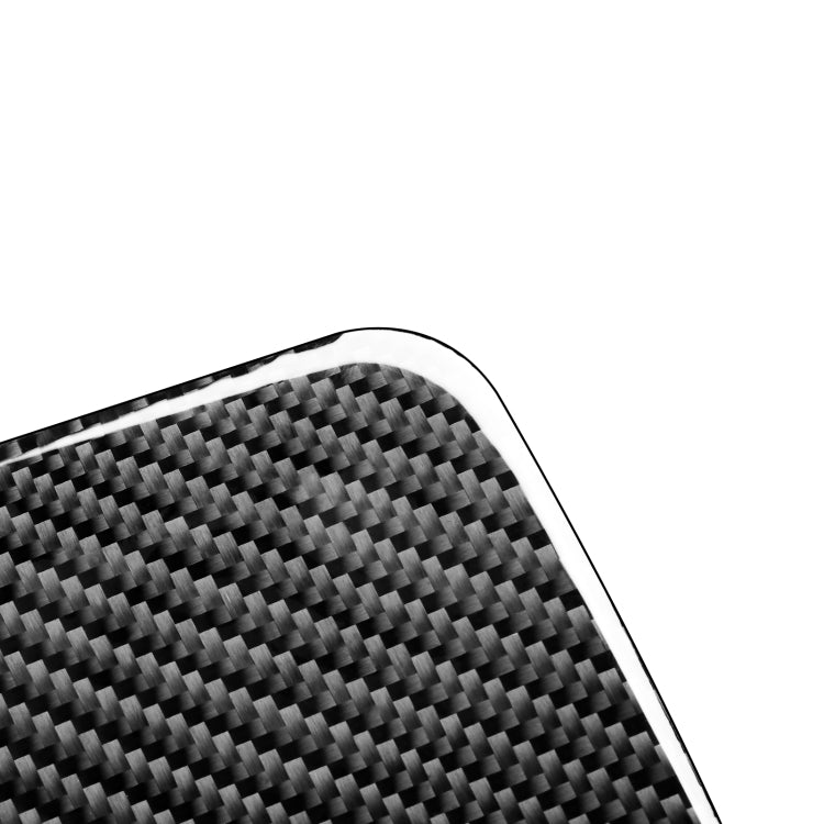 Carbon Fiber Car Dashboard Storage Box Mat Decorative Sticker for Toyota Tundra 2014-2018, Left Right Driving Universal by buy2fix