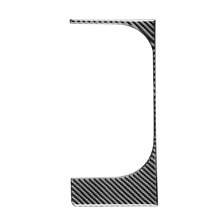 Carbon Fiber Car Cup Holder Frame Decorative Sticker for Toyota Tundra 2014-2018, Left Driving by buy2fix