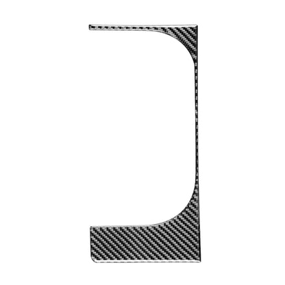 Carbon Fiber Car Cup Holder Frame Decorative Sticker for Toyota Tundra 2014-2018, Left Driving by buy2fix