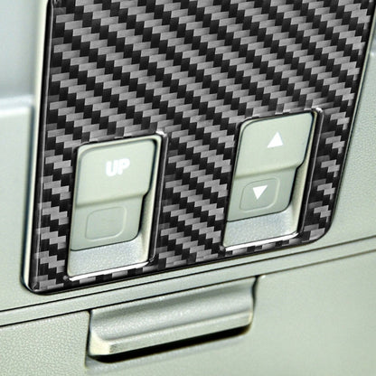 4 PCS / Set Carbon Fiber Car Front Row Reading Light Panel Decorative Sticker for Toyota Tundra 2014-2018, Left Right Driving Universal - Car Interior Mouldings by buy2fix | Online Shopping UK | buy2fix
