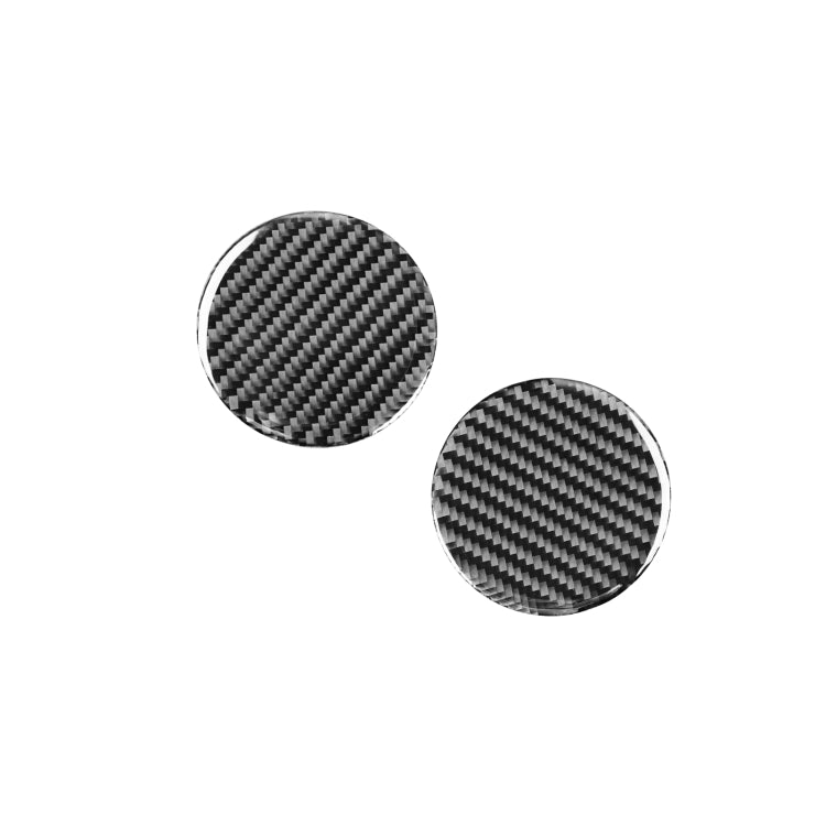 5 PCS / Set Carbon Fiber Car Central Control Cup Holder Panel Decorative Sticker for Toyota Tundra 2014-2018, Left Right Driving Universal by buy2fix