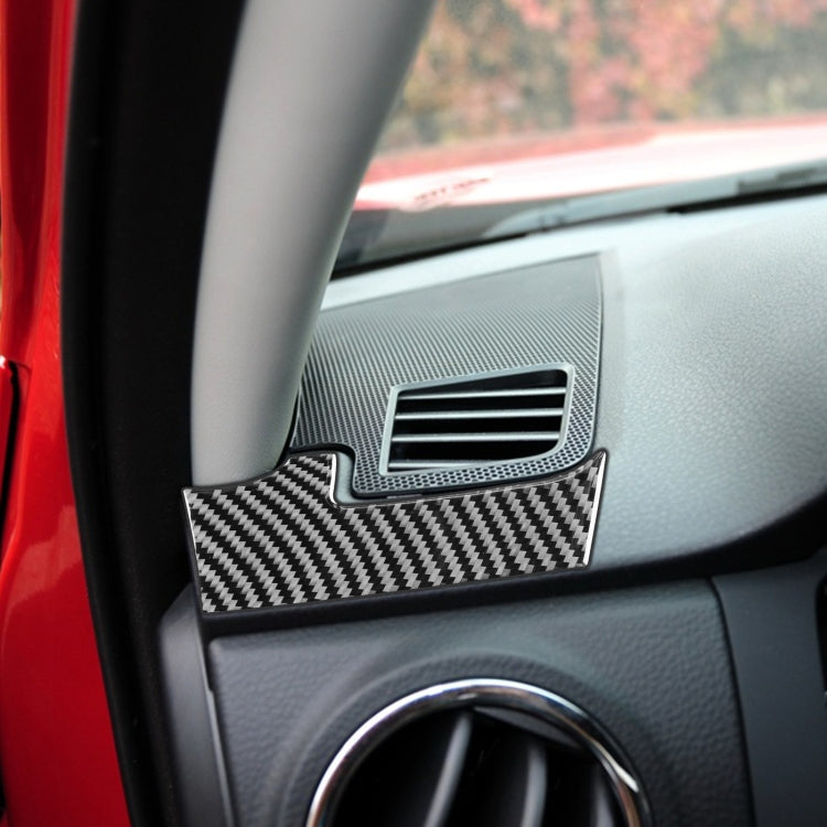 2 PCS / Set Carbon Fiber Car Dashboard Air Outlet Decorative Sticker for Toyota Tundra 2014-2018, Left Driving by buy2fix