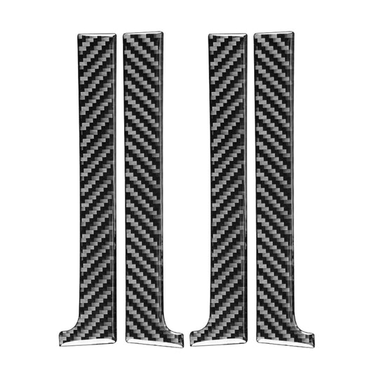 4 PCS / Set Carbon Fiber Car Inner Handle Decorative Sticker for Toyota Tundra 2014-2018, Left Right Driving Universal - In Car by buy2fix | Online Shopping UK | buy2fix