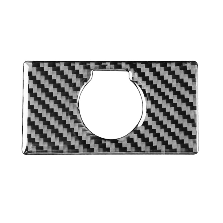 Carbon Fiber Car Rear Cigarette Lighter Switch Decorative Sticker for Toyota Tundra 2014-2018, Left Right Driving Universal by buy2fix