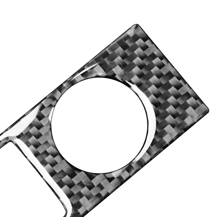 2 PCS / Set Carbon Fiber Car Central Control Volume Switch Decorative Sticker for Toyota Tundra 2014-2018, Left Right Driving Universal by buy2fix