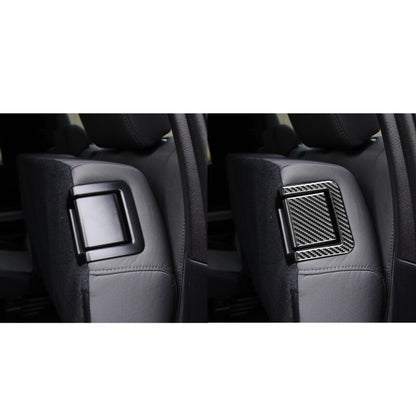 4 PCS / Set Carbon Fiber Car Rear Seat Adjustment Panel Decorative Sticker for Toyota Tundra 2014-2018, Left Right Driving Universal - Car Interior Mouldings by buy2fix | Online Shopping UK | buy2fix