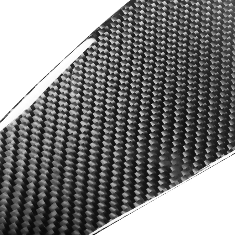 2 PCS / Set Carbon Fiber Car Lamp Eyebrow Decorative Sticker for Ford Mondeo MK4 2007-2013, Drop Glue Version by buy2fix