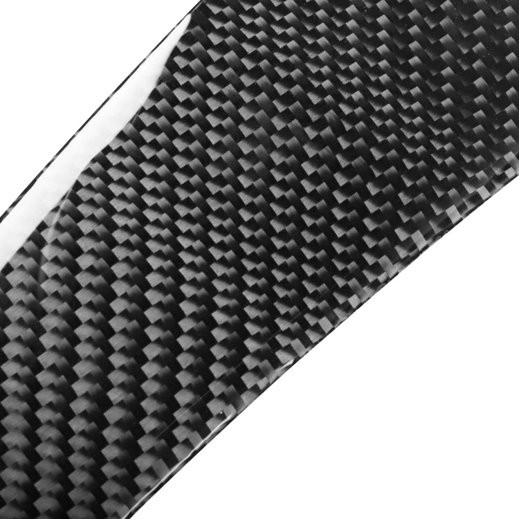 2 PCS / Set Carbon Fiber Car Lamp Eyebrow Decorative Sticker for Infiniti Q50 2014-2019, Drop Glue Version by buy2fix