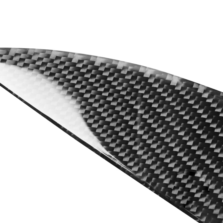 2 PCS / Set Carbon Fiber Car Lamp Eyebrow Decorative Sticker for Honda Civic 2001-2003, Drop Glue Version by buy2fix