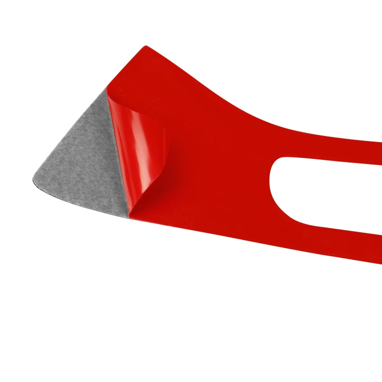 2 PCS / Set Carbon Fiber Car Lamp Eyebrow Decorative Sticker for BMW E60 5 Series 2004-2010, Drop Glue Version by buy2fix